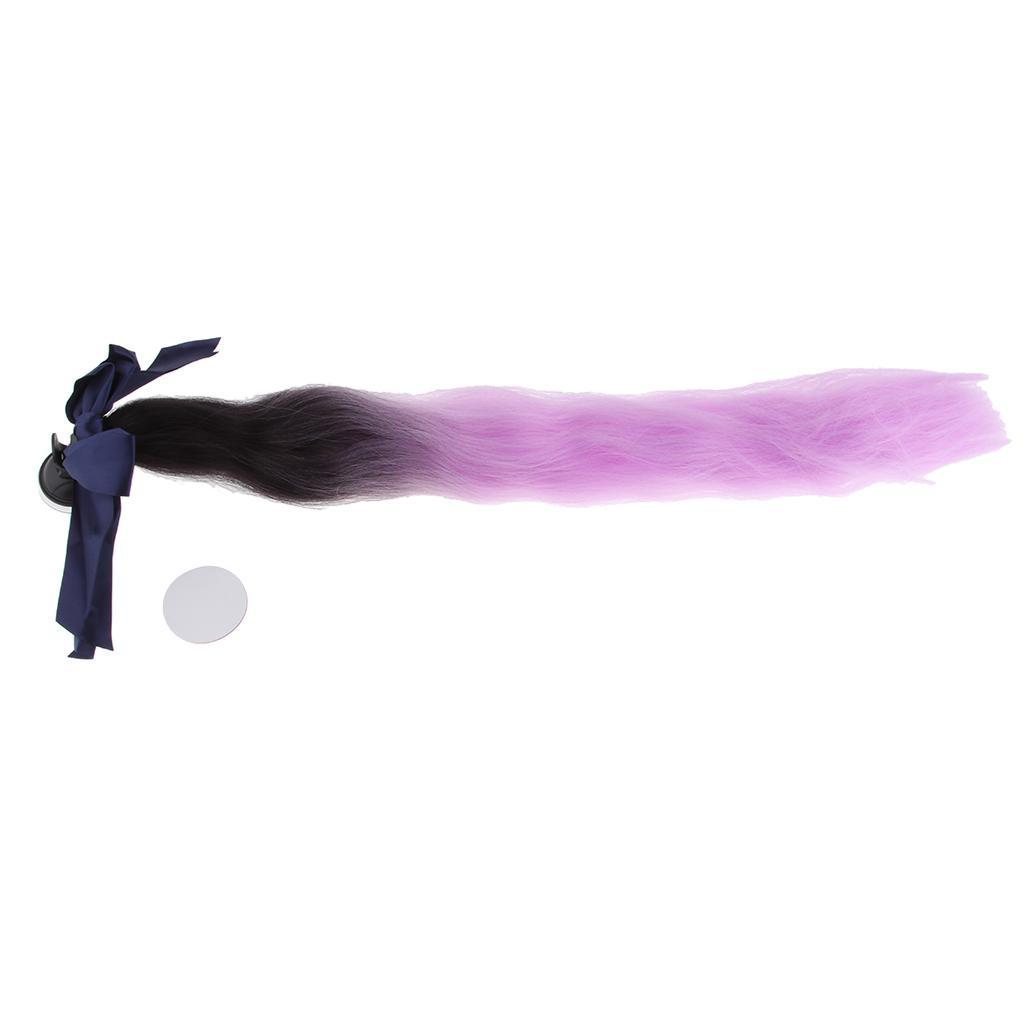 22'' Gradient Ramp Ponytail Motorcycle PC Hair