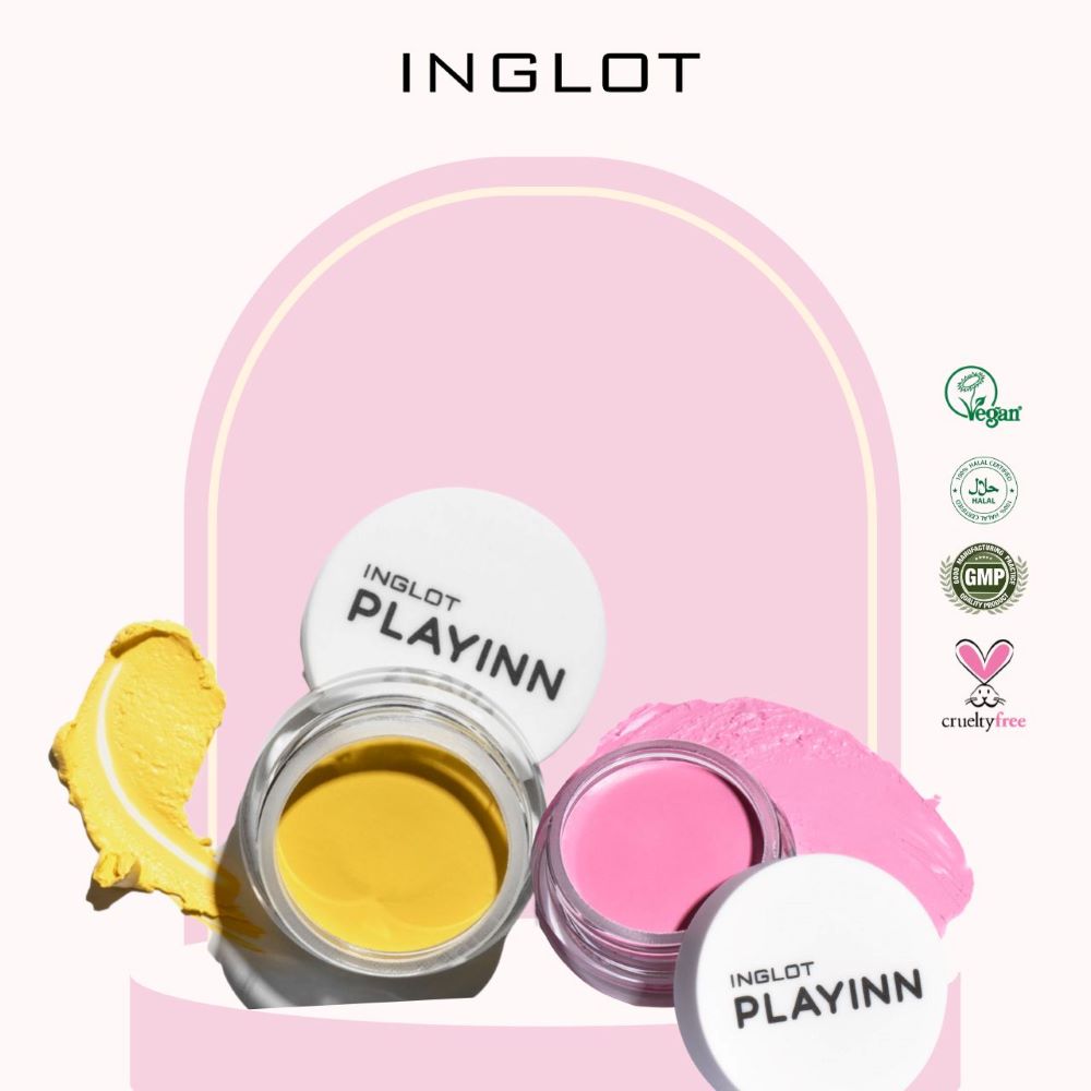 Bộ 2 Gel kẻ mắt lâu trôi, lên màu chuẩn PlayInn Eyeliner Gel (2g) INGLOT