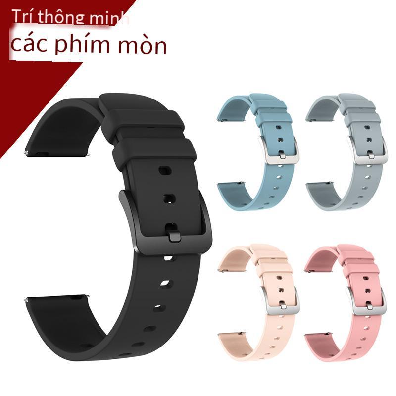 Đảm bảo chất lượng khắc vi mô P8 dây đeo đồng hồ thông minh 20mm tại chỗ phát hành nhanh nguyên tai mẫu cung cấp dây đeo đồng hồ thay thế bằng silicon