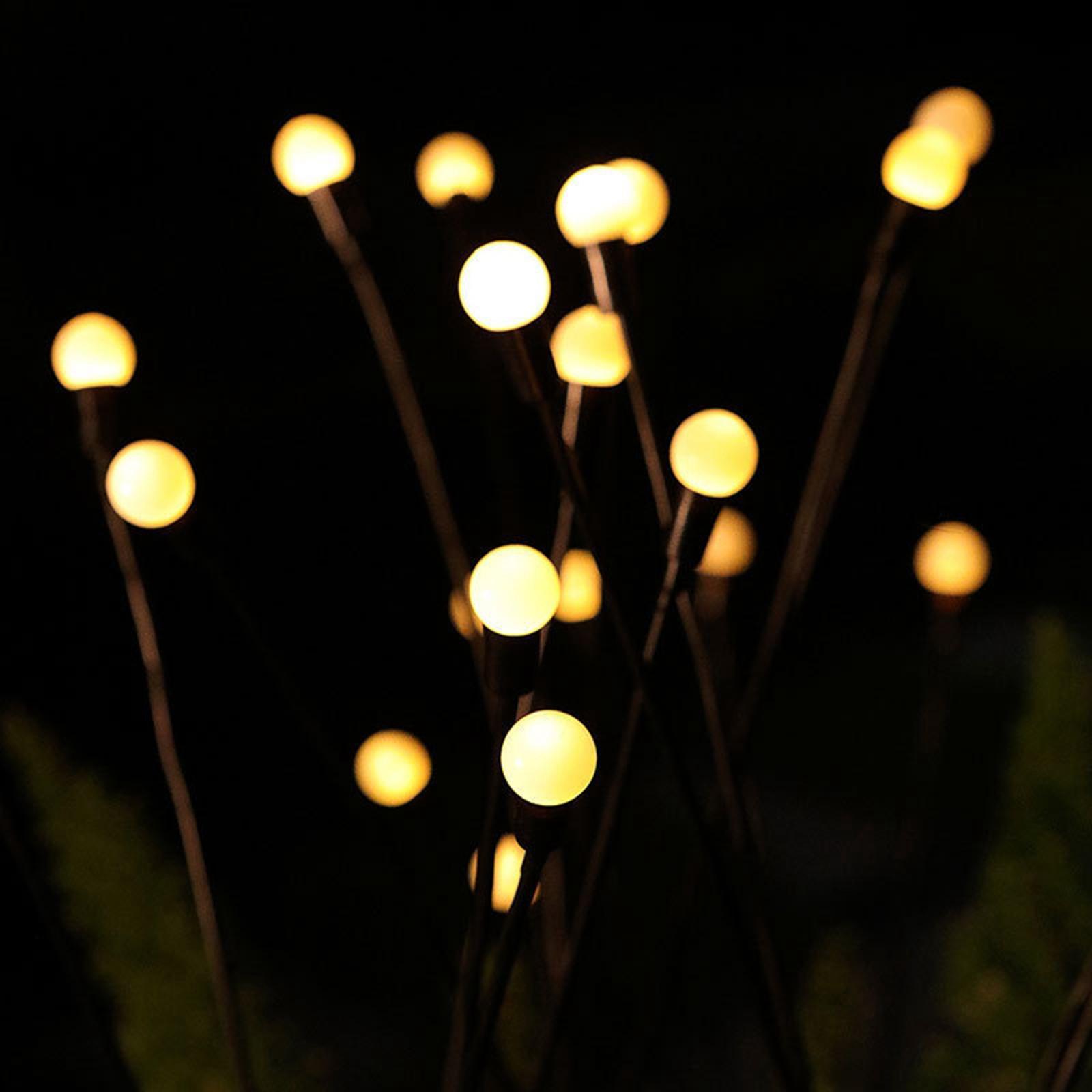 Outdoor Solar Powered Garden Lights Landscape Lamp Lamp for Holiday Lawn