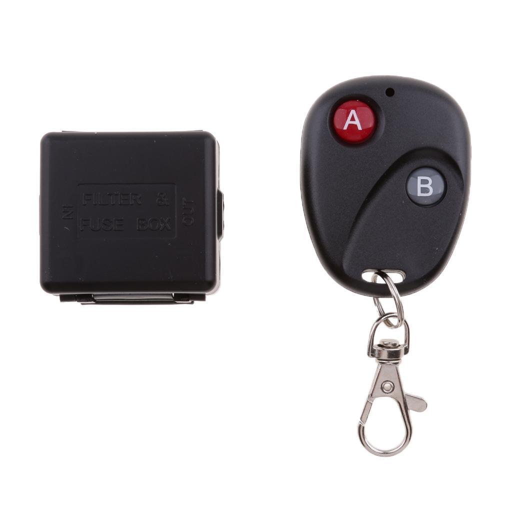 12V Wireless Remote Control ON / OFF Switch Receiver Transmitter 433MHz