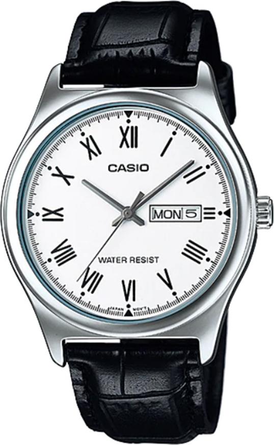 Đồng hồ nam dây da Casio MTP-V006L-7BUDF