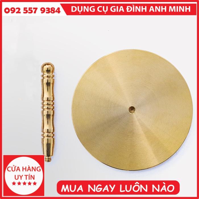 Dụng cụ ép phẳng tro lư hương bằng đồng chuyên dụng -