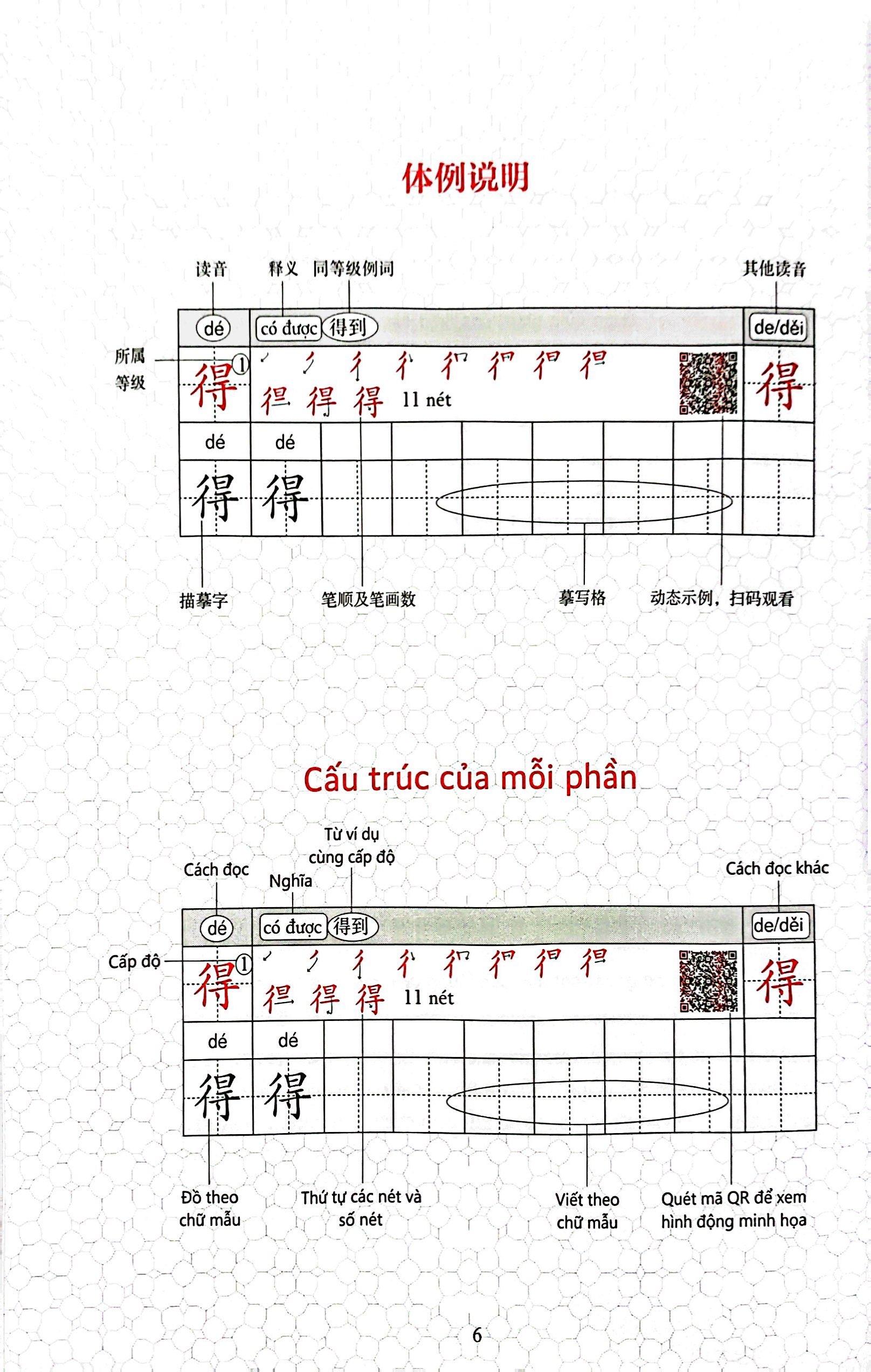 Tiêu Chuẩn Các Cấp Độ Tiếng Trung Trong Giáo Dục Tiếng Trung Quốc Tế - Giáo Trình Tập Viết Chữ Hán - Sơ Cấp