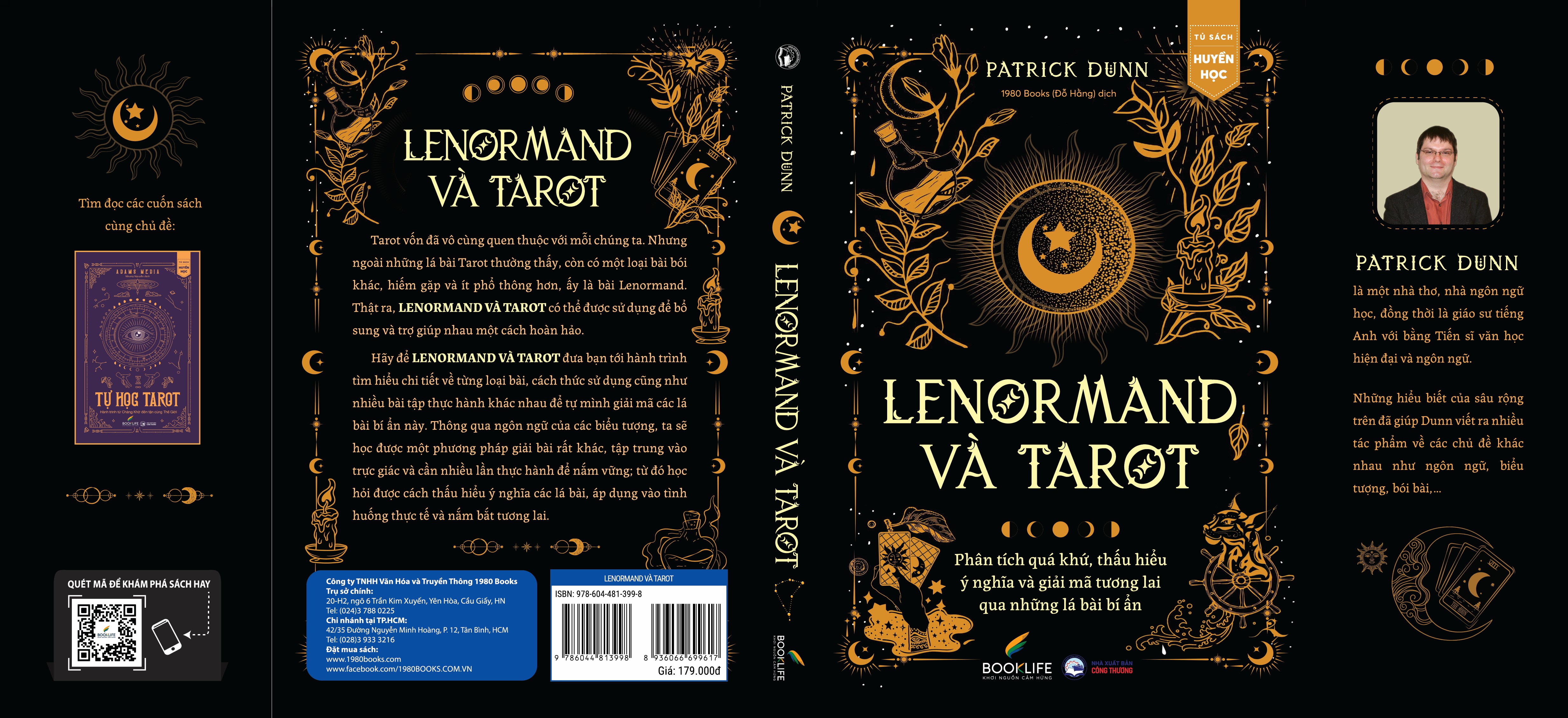 Sách - Xem Bói Bài Lenormand Và Tarot - Patrick Dunn