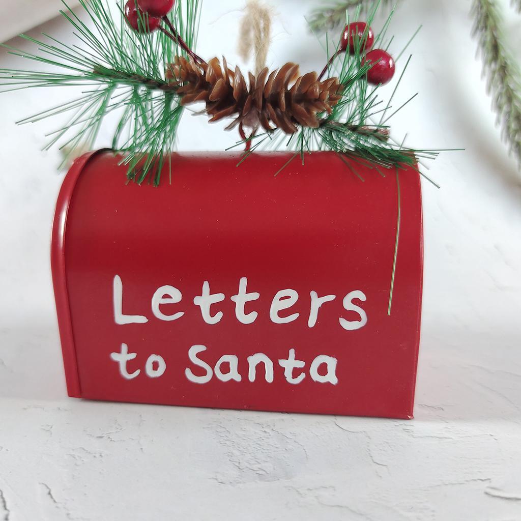 Christmas Ornaments  Mailbox Decoration For Christmas Newspaper Mailbox