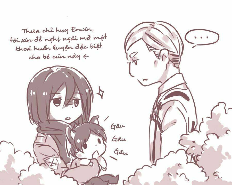 đại chiến titan - những sưu tầm về doujinshi chapter 19 21