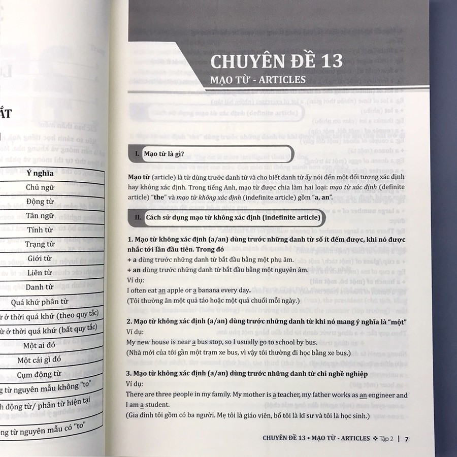 Sách - 25 Chuyên Đề Ngữ Pháp Tiếng Anh Trọng Tâm Tập 2 - 2H Books