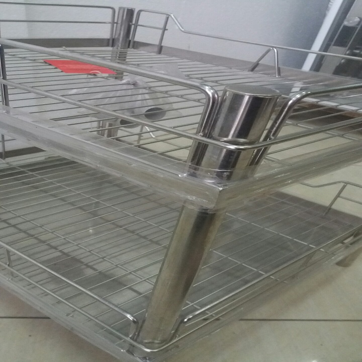 KỆ ÚP CHÉN ĐỨNG INOX 304 2-3-4 TẦNG TIỆN LỢI NHÀ BẾP GỌN GÀNG CAO CẤP