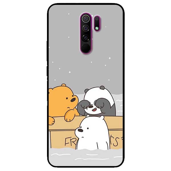 Ốp lưng dành cho Xiaomi Redmi 9 mẫu 3 Chú Gấu 1