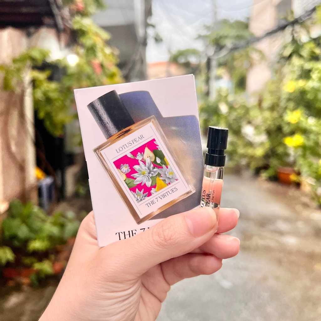 Vial mẫu thử nước hoa The 7 Virtues Lotus Pear 1,7ml