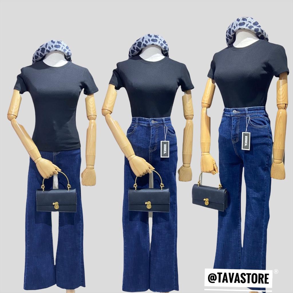 Quần Jean loe cắt gấu