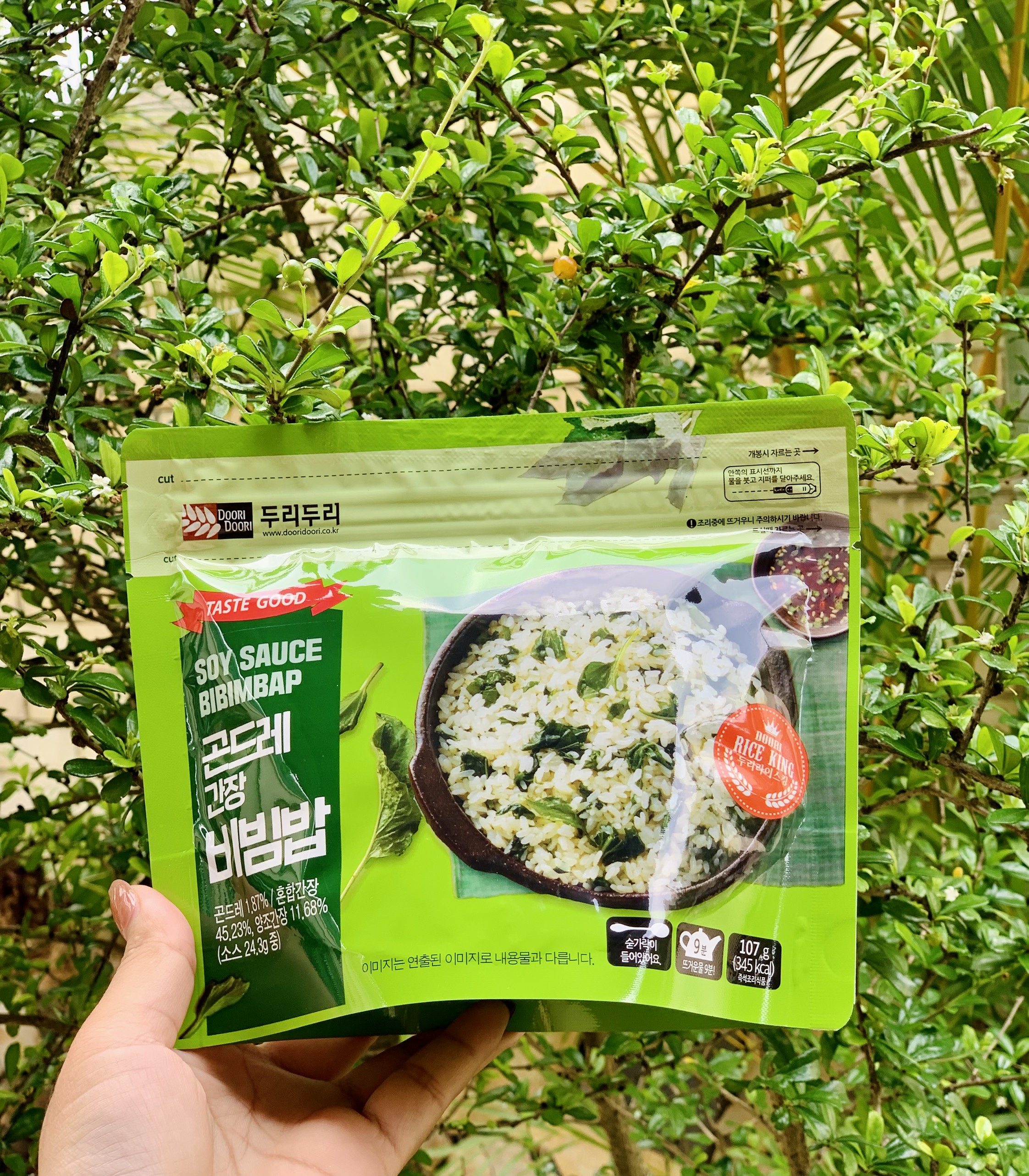 Cơm Trộn Bibimbap Hàn Quốc Doori Doori Xốt Tương Gói 107g