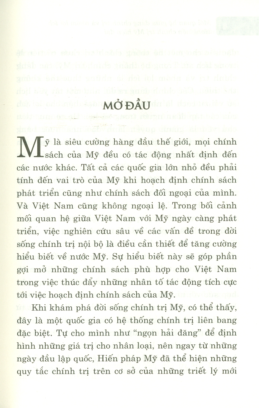 Mối Quan Hệ Giữa Đảng Chính Trị Và Lợi Ích Nhóm Trong Nền Chính Trị Mỹ Hiện Đại