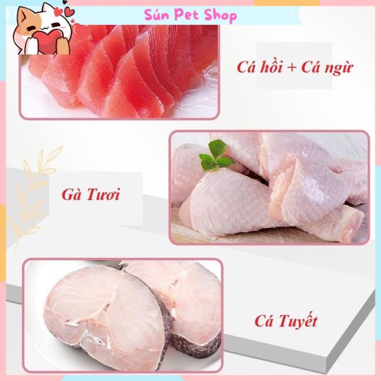 Combo 10 thanh súp thưởng cho mèo hương vị thơm ngon