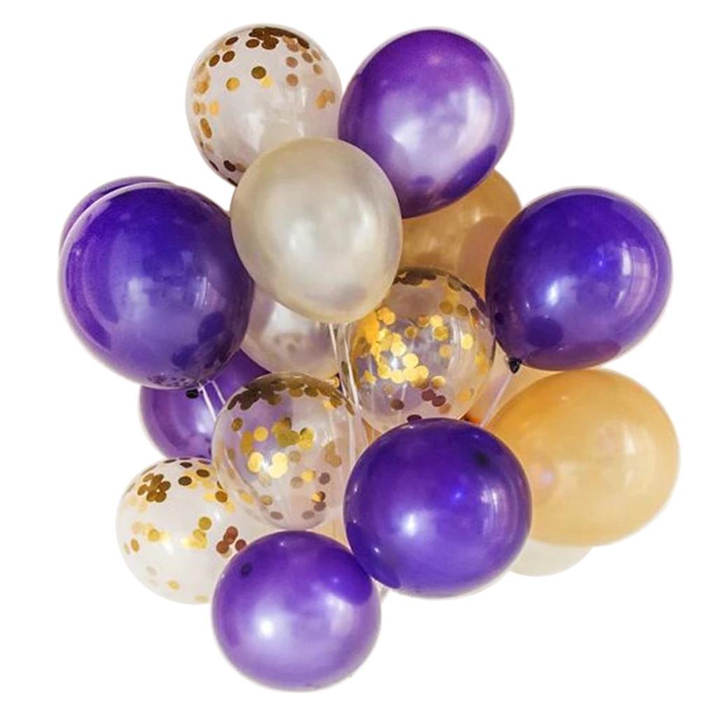 20 Pieces Confetti Latex Balloons Wedding Birthday Party Decorations 12 Inch