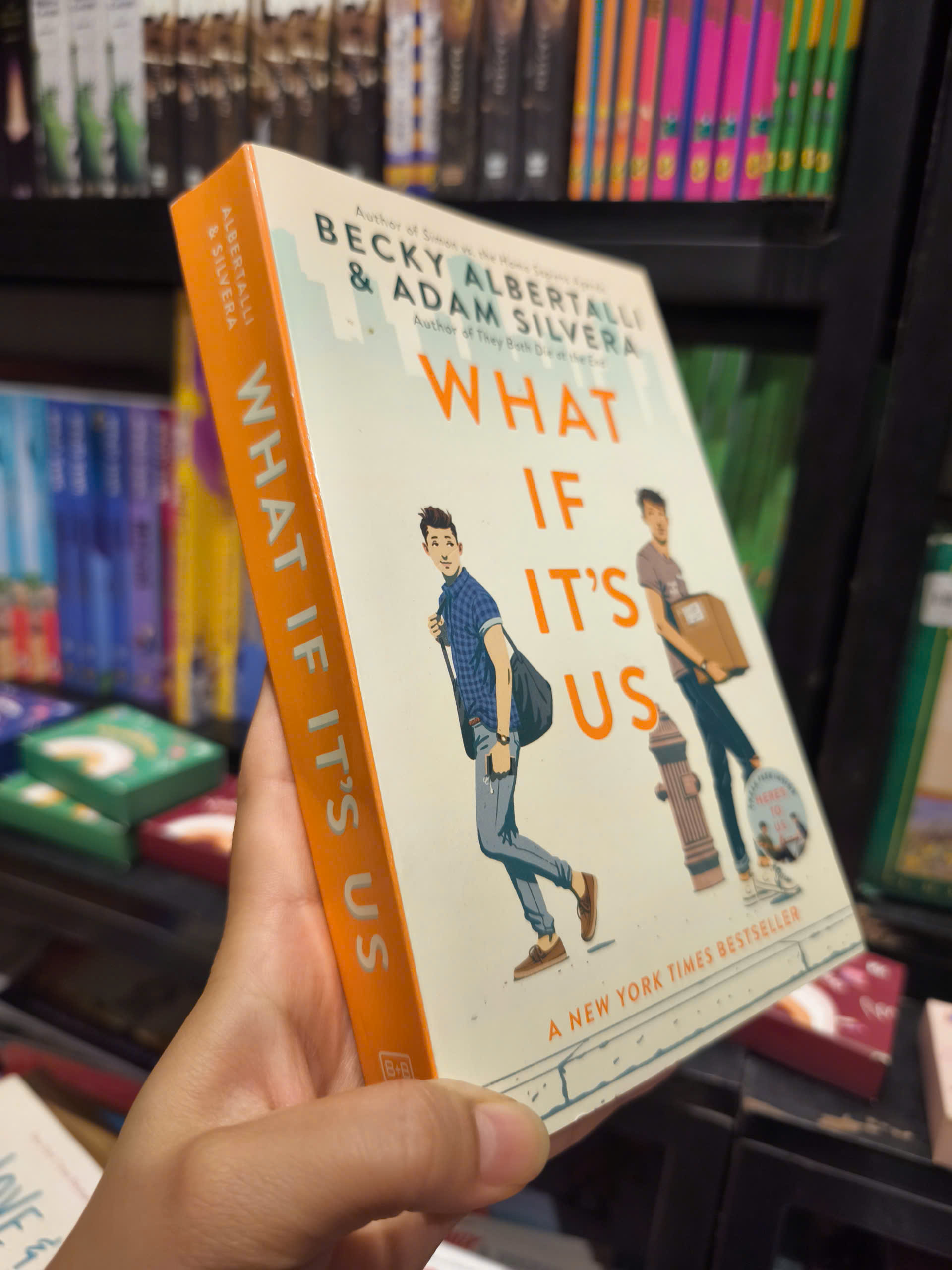 Sách - What If It's Us by Becky Albertalli - Goodreads Choice, Award nominee, Tiểu thuyết tiếng Anh