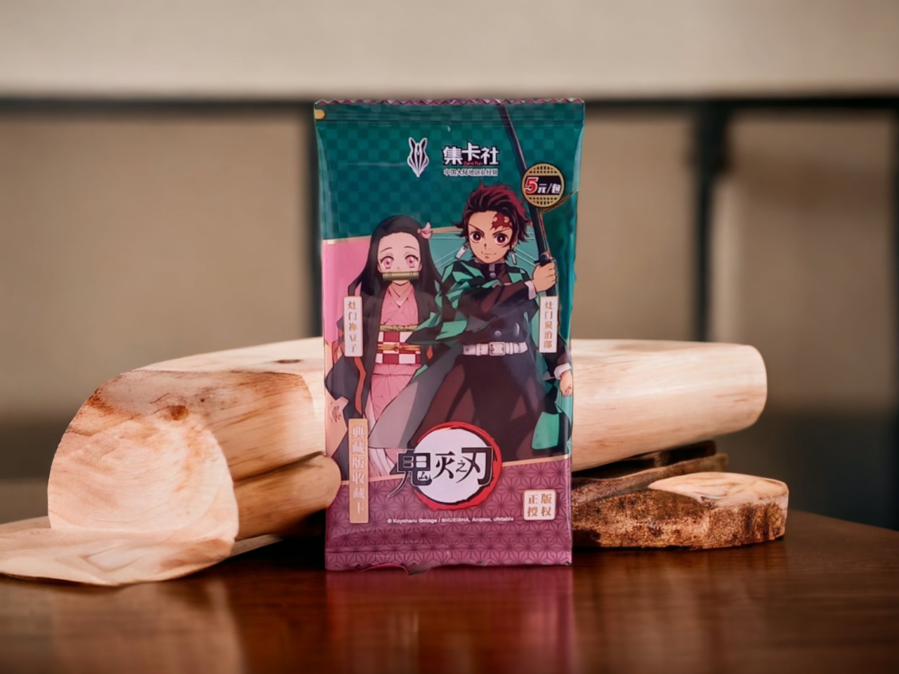 Hộp Thẻ Bài Anime Kimetsu No Yaiba ảnh thẻ nhân phẩm ngẫu nhiên chibi xinh xắn giá rẻ