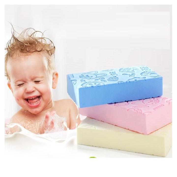 Bông tắm - bọt biển tắm tẩy da chết, kì ghét siêu sạch 7x13x3cm