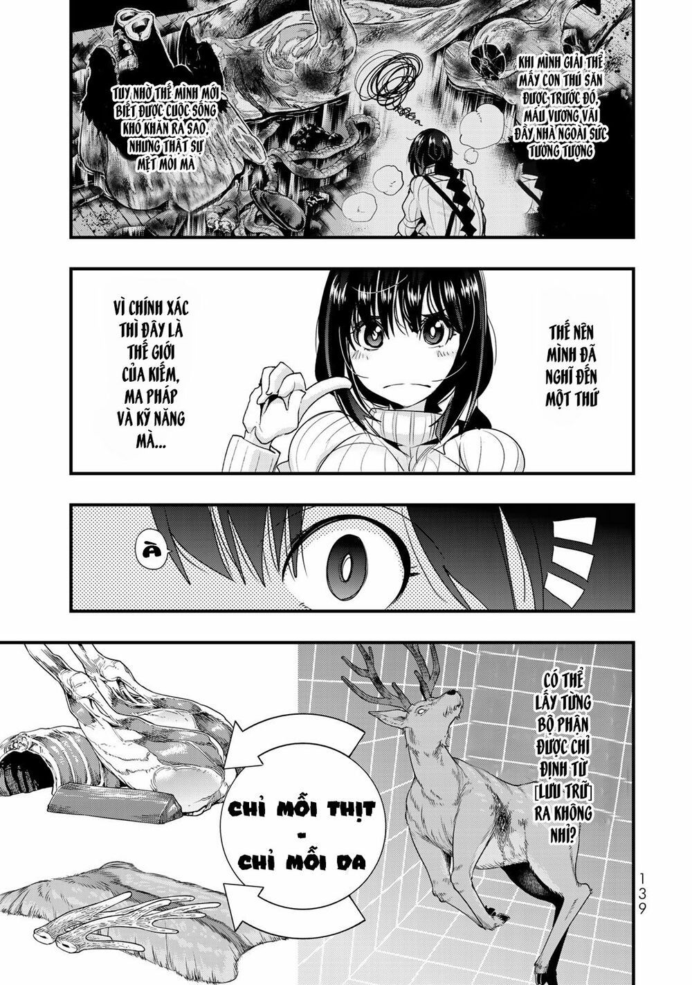 chuyển sinh thành con gái, tôi sẽ sinh tồn tại dị giới - yoku wakaranai keredo isekai ni tensei shiteita you desu chapter 4 5