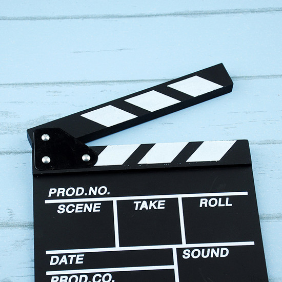 Bảng clapper board quay phim - Loại nhỏ