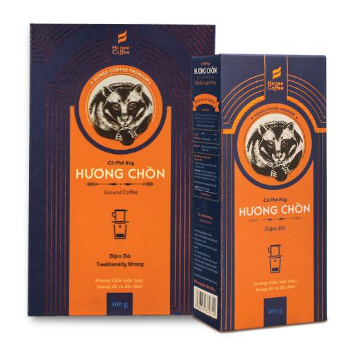 Cà Phê Bột Xay Hương Chồn Đậm Đà - 200g/ 300g - Honee Coffee