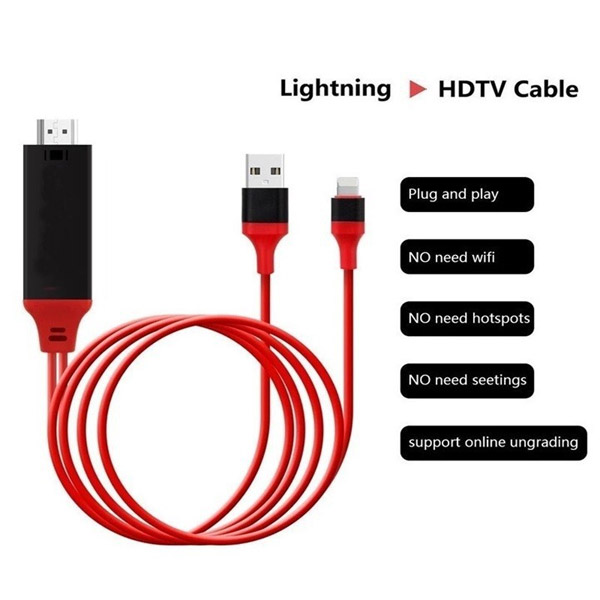 Cáp Chuyển Lightning-HDTV(Chuyển Tín Hiệu Từ Iphone Ra HDMI) Chất Lượng Tốt