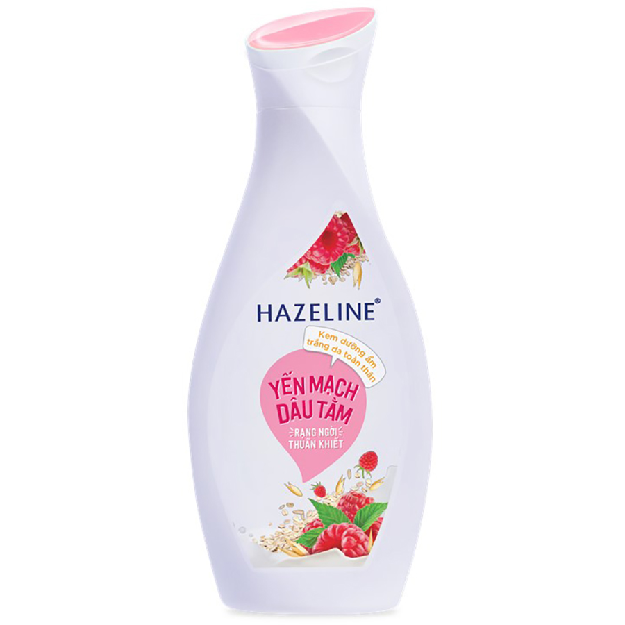 Sữa Dưỡng Thể Hazeline Dưỡng Trắng Da Yến Mạch Dâu Tằm 67183446 (230ml)