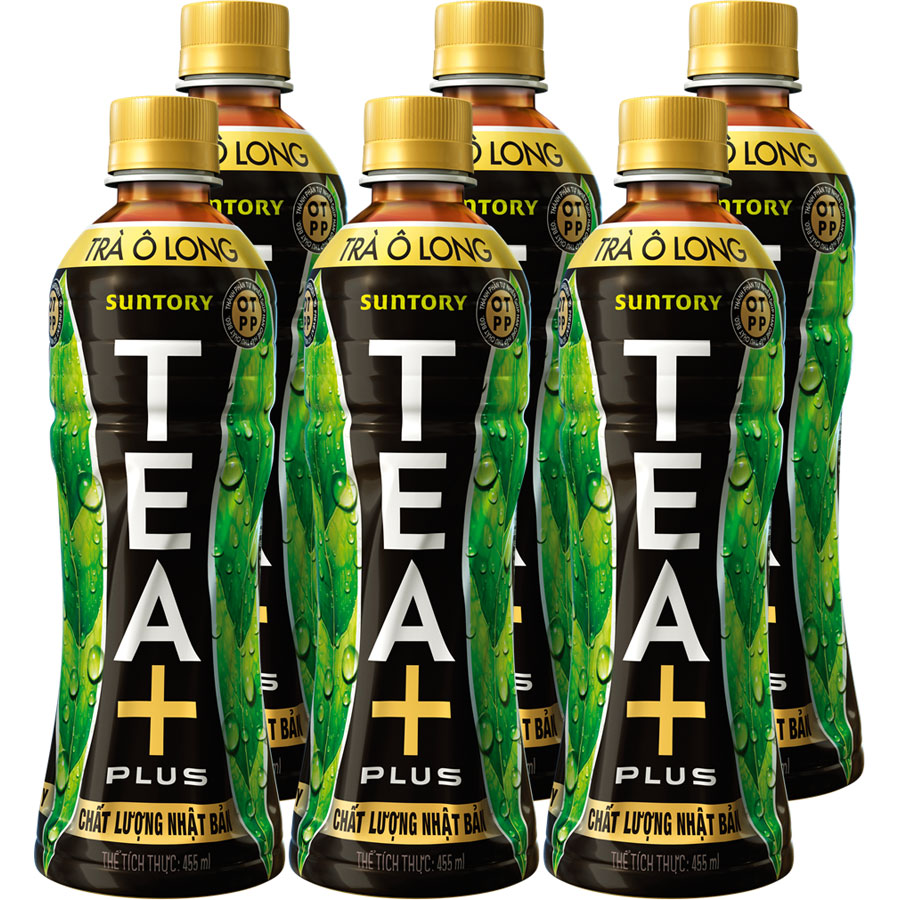 Lốc 6 Chai Trà Ô Long Tea+ Plus