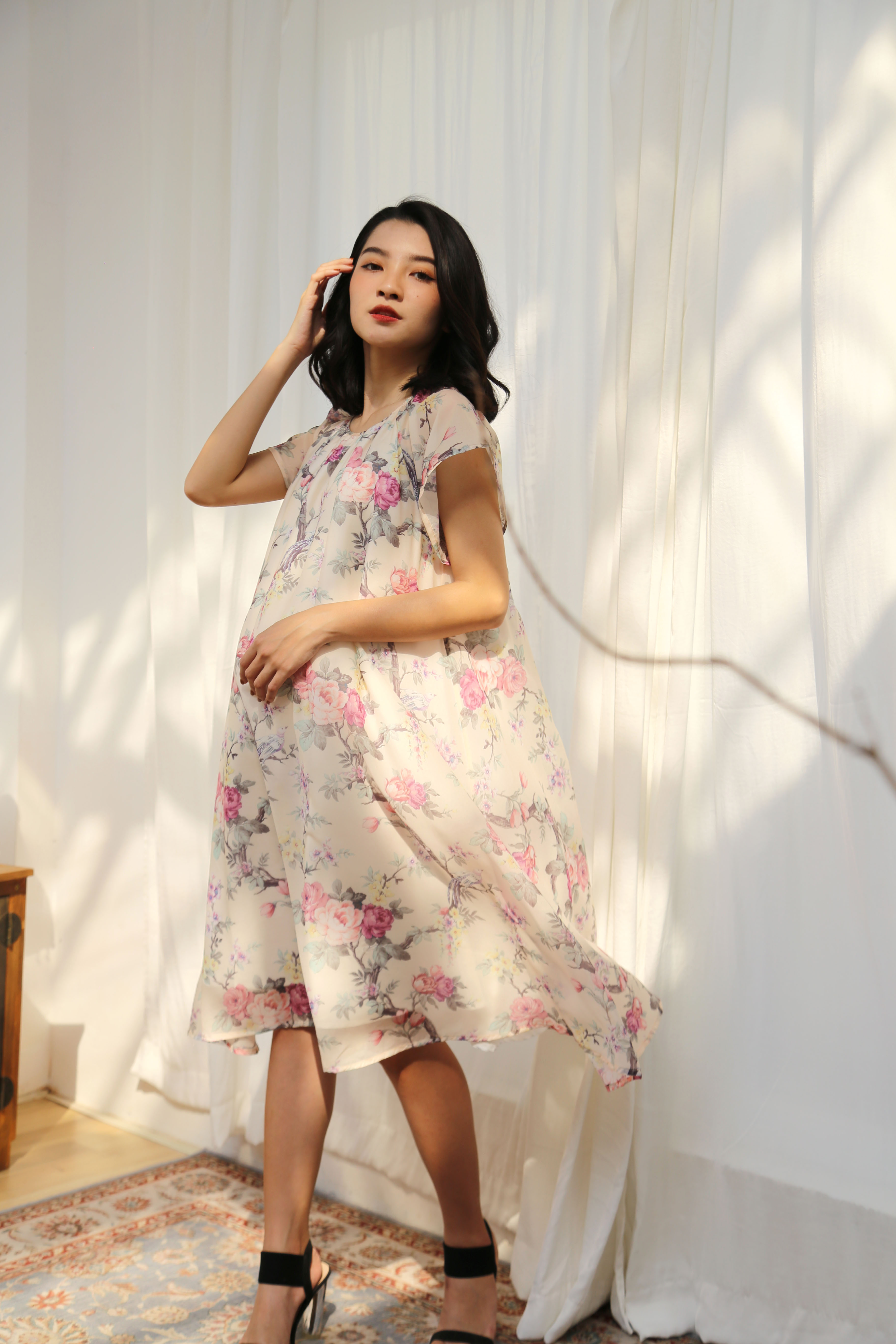 Đầm bầu thiết kế Dreamama, đầm bầu công sở, đầm bầu đi tiệc, đầm bầu đẹp.