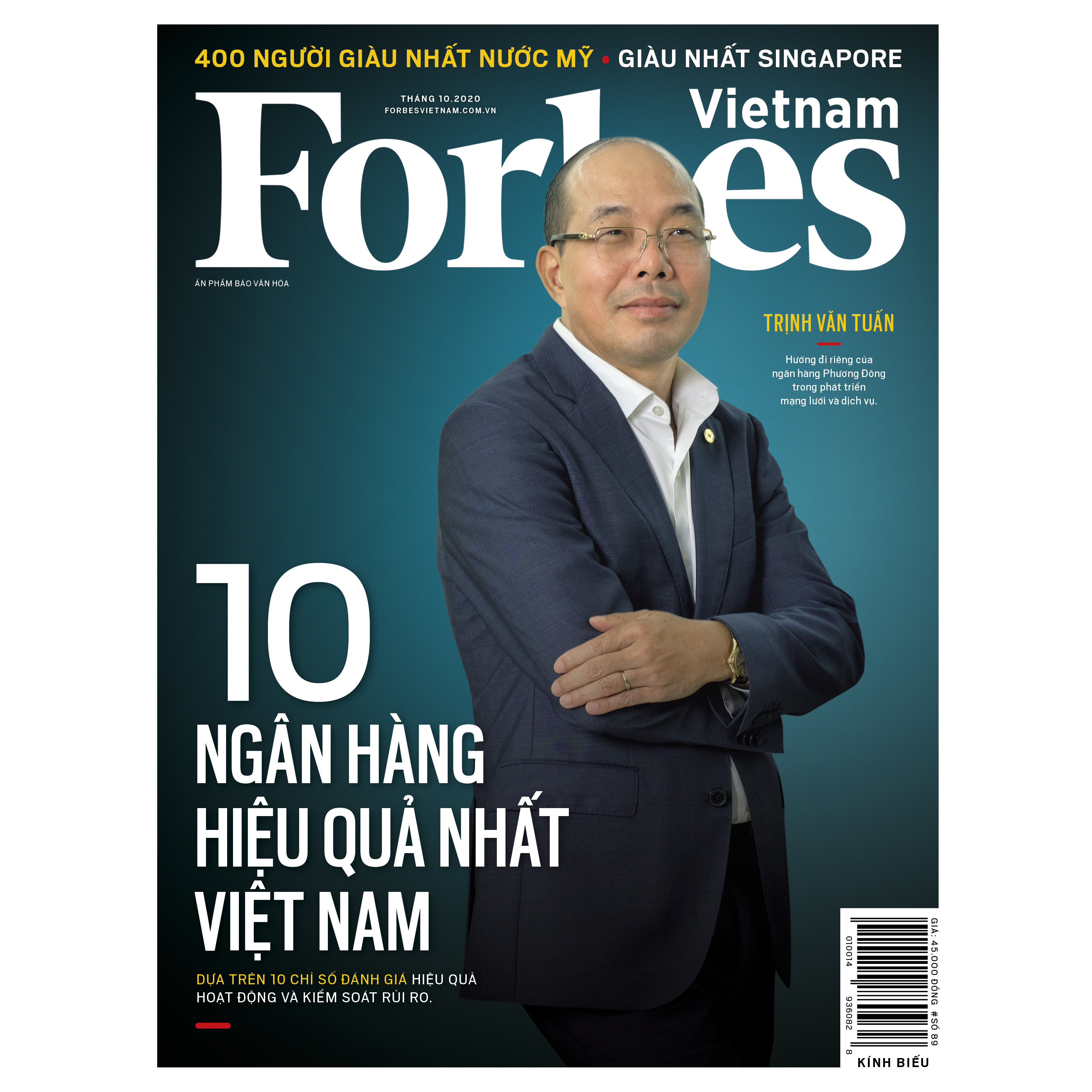 Forbes Việt Nam số 89 - 10 ngân hàng hiệu quả nhất Việt Nam