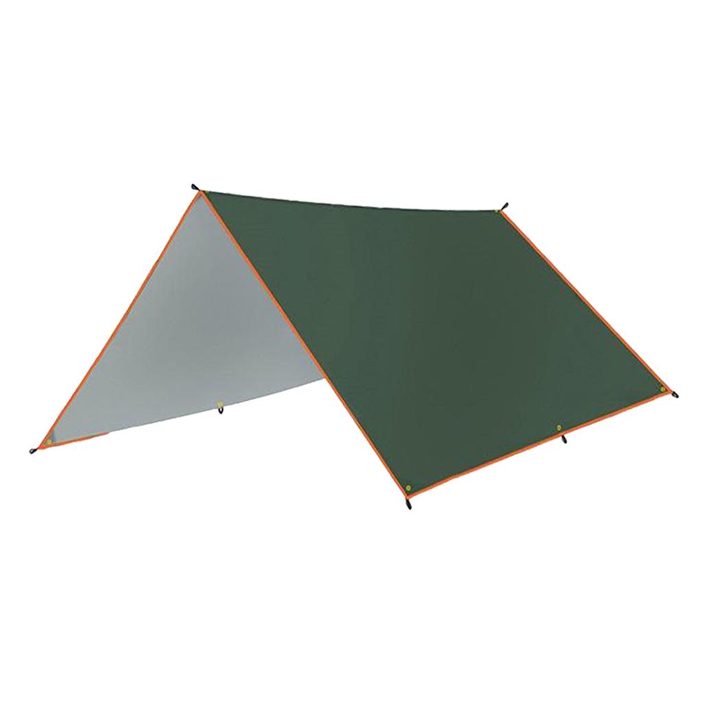 4x3m 3x3m Awning Waterproof Tarp Tent Shade Ultralight Garden Patio Canopy Sunshade Outdoor Camping Hammock Rain Fly Beach Sun Shelter