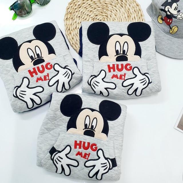 Áo nỉ bông mickey bé trai