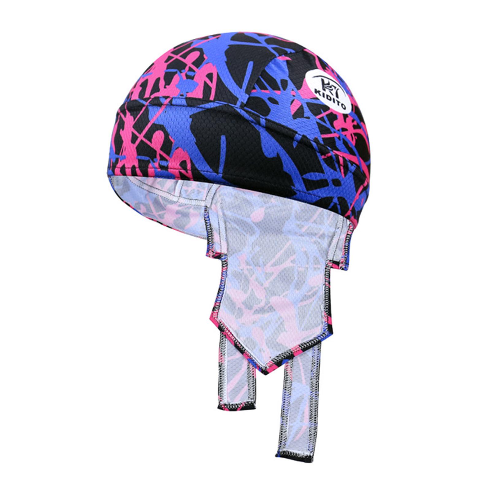 Khăn trùm đầu đi xe đạp chống nắng thấm hút mồ hôi thoáng khí nhanh khô bằng Polyester.