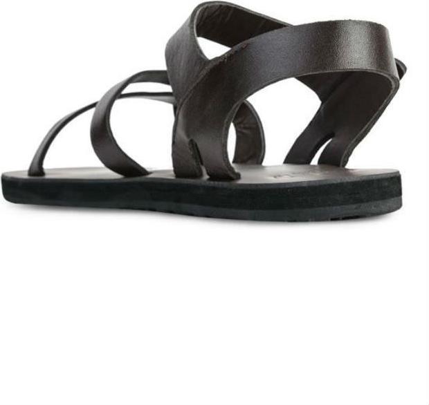 Giày Sandal Da Nam Casual - Nâu (Size