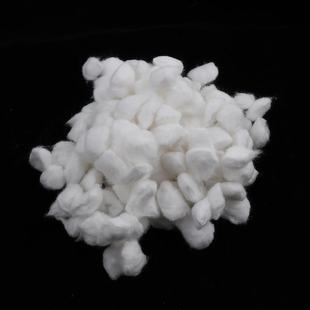 10 pack Cute Cartoon Small Cotton Balls for Hamster Guinea Pig Hamster white