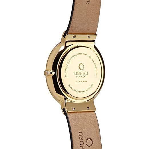  Đồng hồ đeo tay nam hiệu Obaku V153GDGWRB