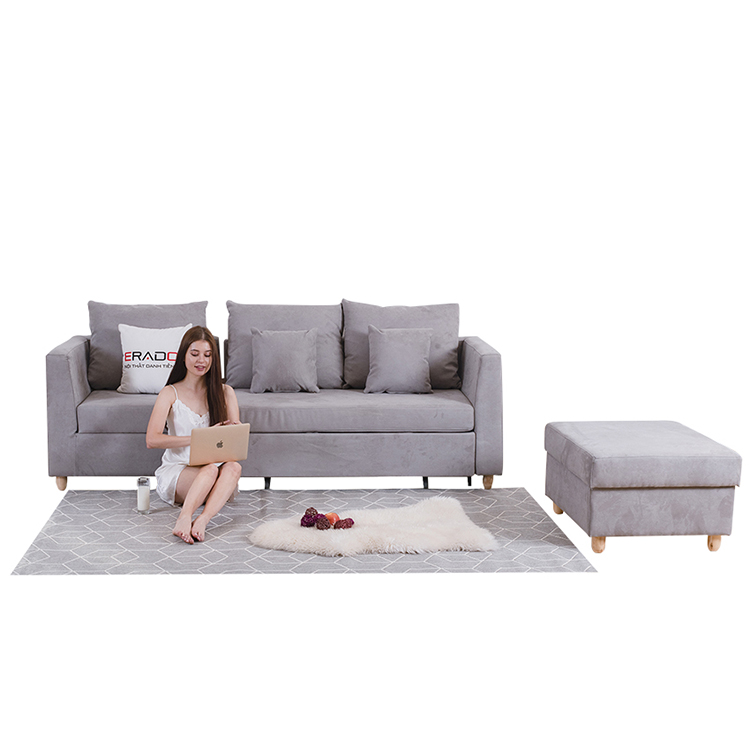 Sofa da lộn nhập khẩu mã 3102-HPR9