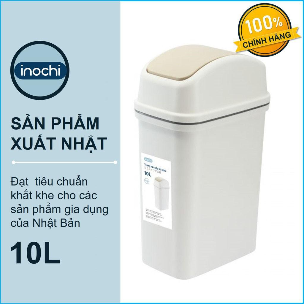 Thùng Rác Nắp Lật Hiro 10L chính hãng