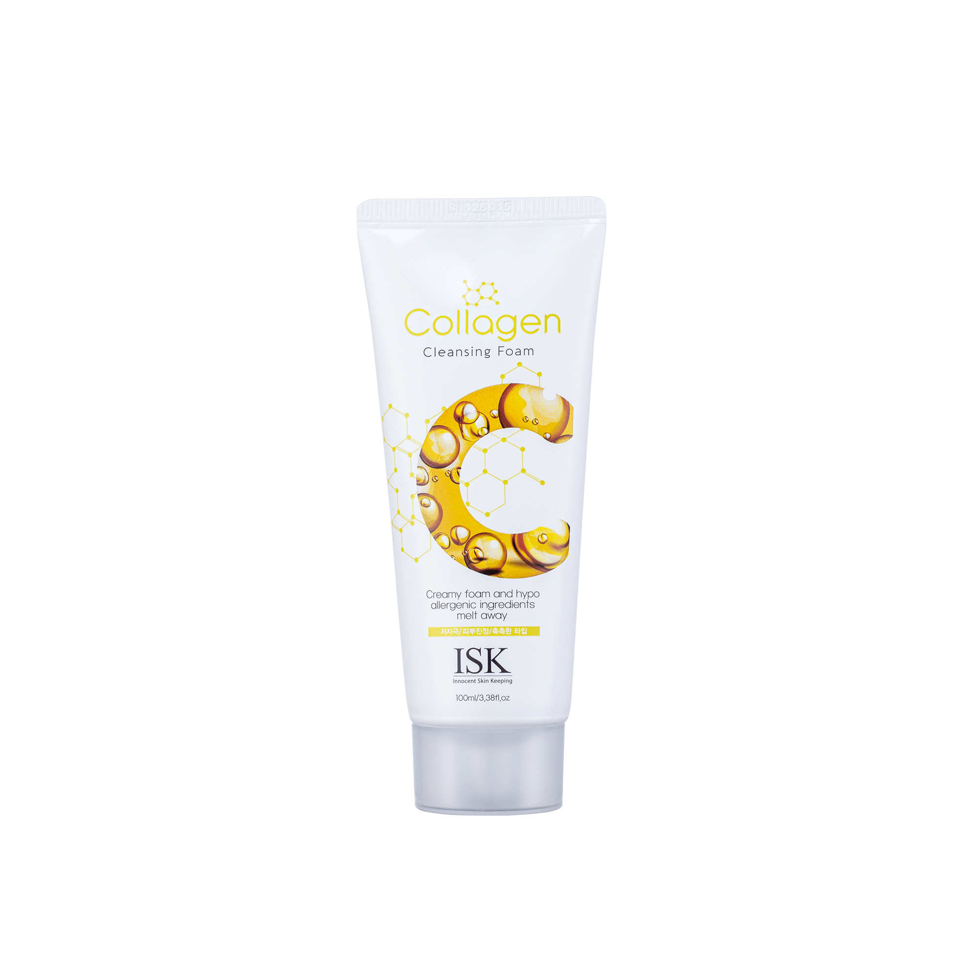 Sữa rữa mặt săn chắc, nâng cơ da ISK Collagen 100ml - Hàn Quốc Chính Hãng