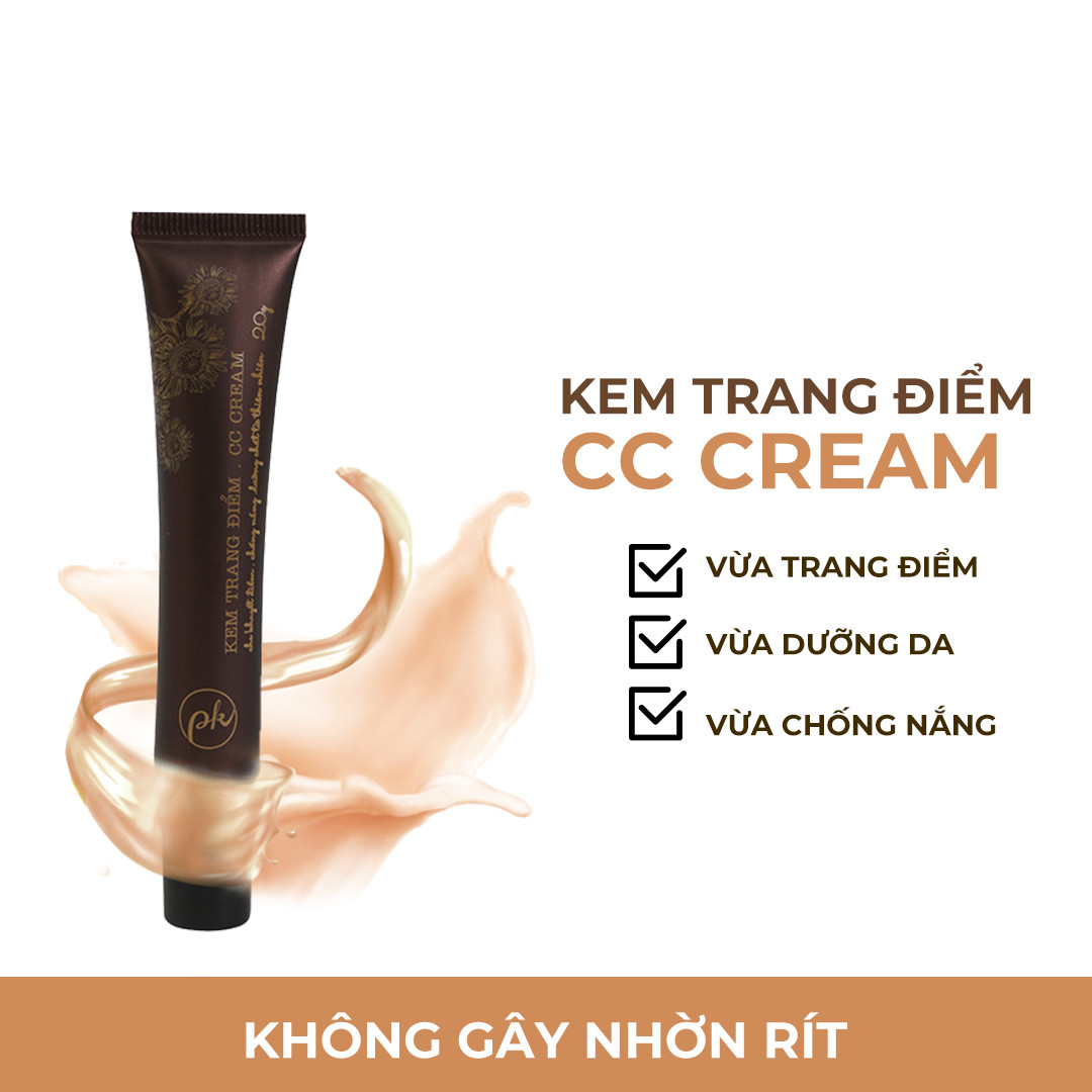 Kem Trang Điểm CC Cream (20gr) - Lớp Nền Hoàn Hảo Cho Làn Da Của Bạn - Hàng Chính Hãng.