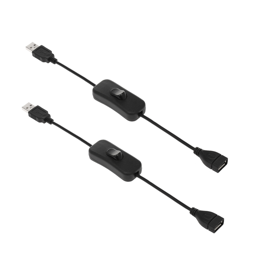 Cáp Mở Rộng USB 2 Chiếc Với Công Tắc Cho Đèn Bàn Đèn LED Dải Đèn LED Quạt USB
