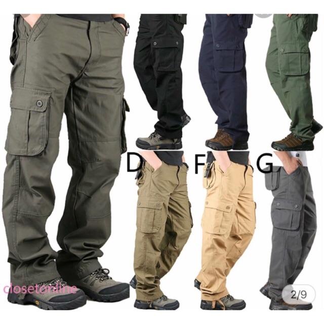 QUẦN KAKI DÀI TÚI HÔP SIZE 29-36