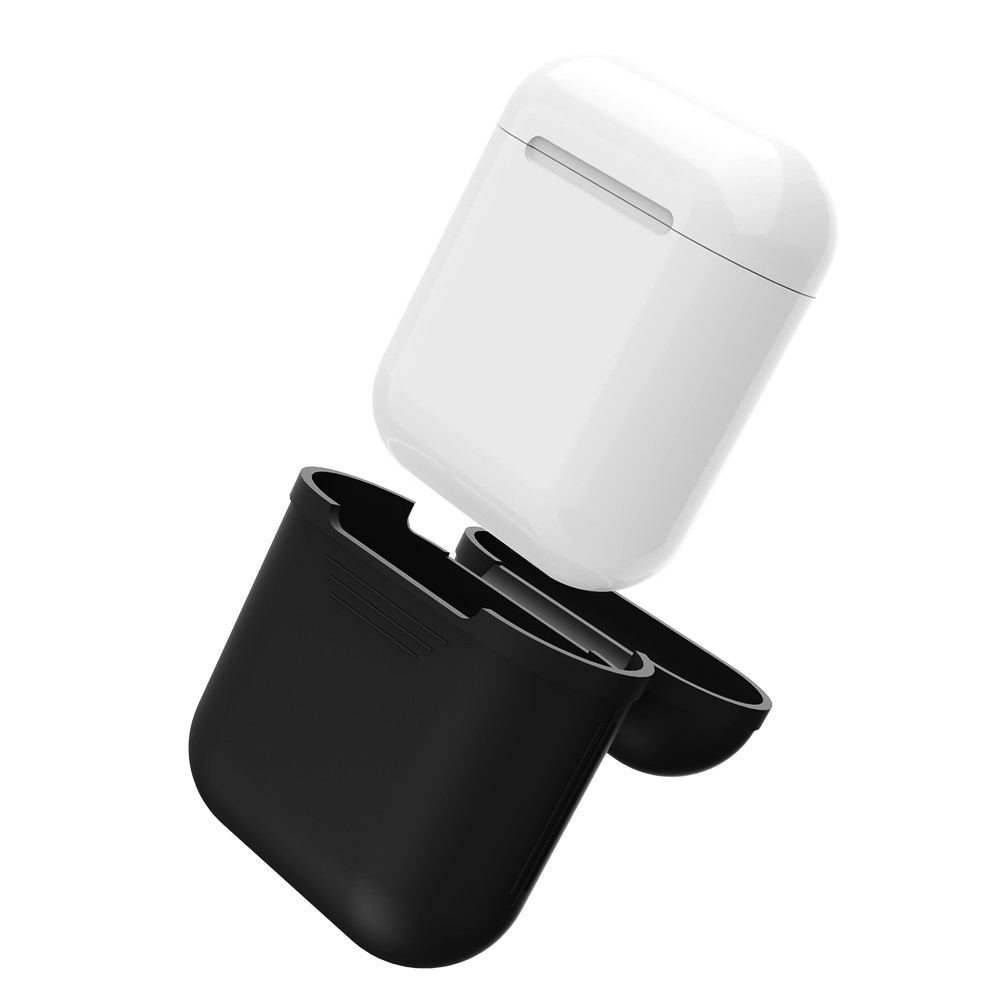 Hộp đựng tai nghe Airpods 1 - Silicone mịn Xanh 01 - Hàng Chính Hãng