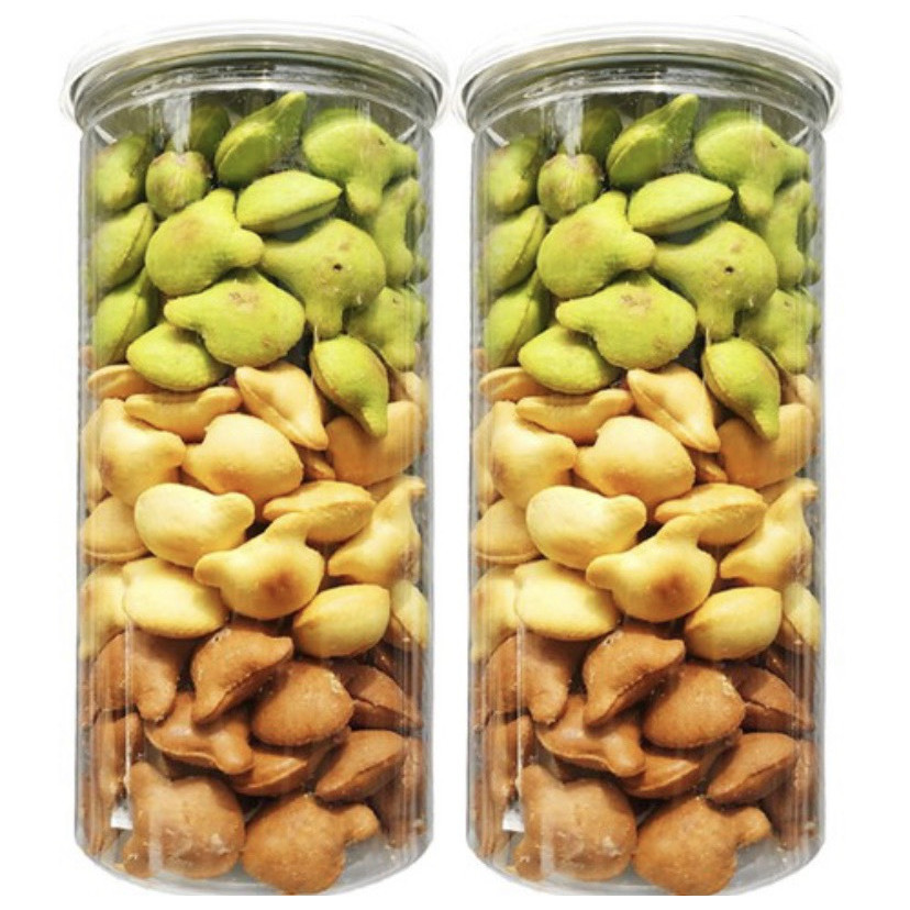 BÁNH GẤU NHÂN KEM MÓN NGON TUỔI THƠ - MỖI HŨ 420G