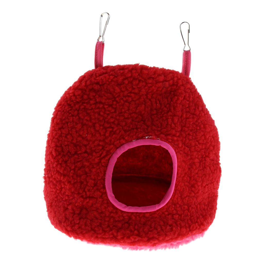 Small Animal Sleep House Hanging Cozy Bed Pet House Cage Hammock Cave Hut Winter