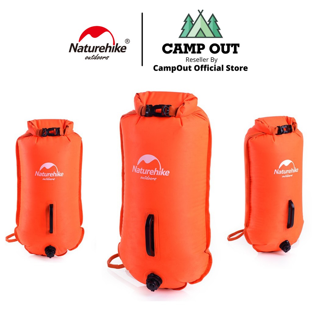 Phao bơi naturehike đồ cắm trại thể thao du lịch kiêm túi tắm chống nước phao hồ bơi campout A070