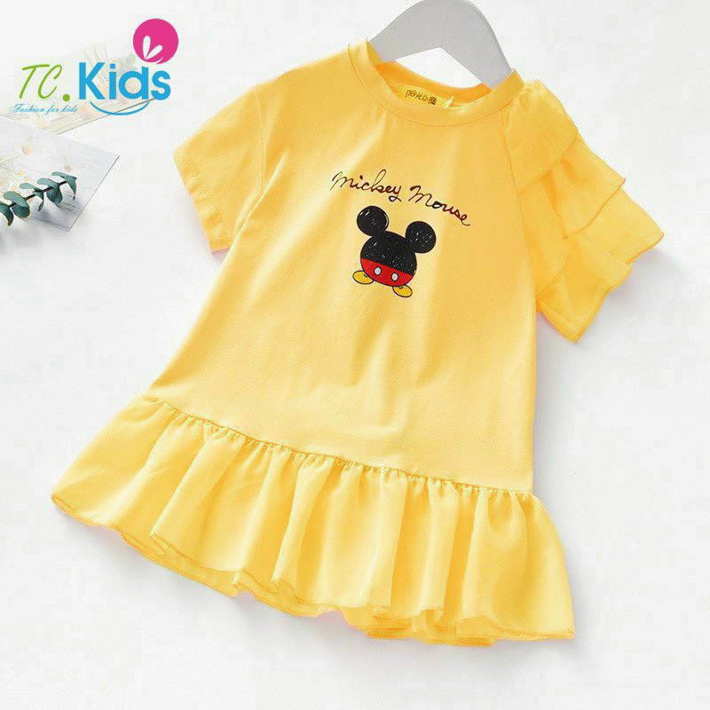 ĐẦM COTTON CHO BÉ GÁI TỪ 12-35KG [SIÊU SALE] HÀNG CAO CẤP