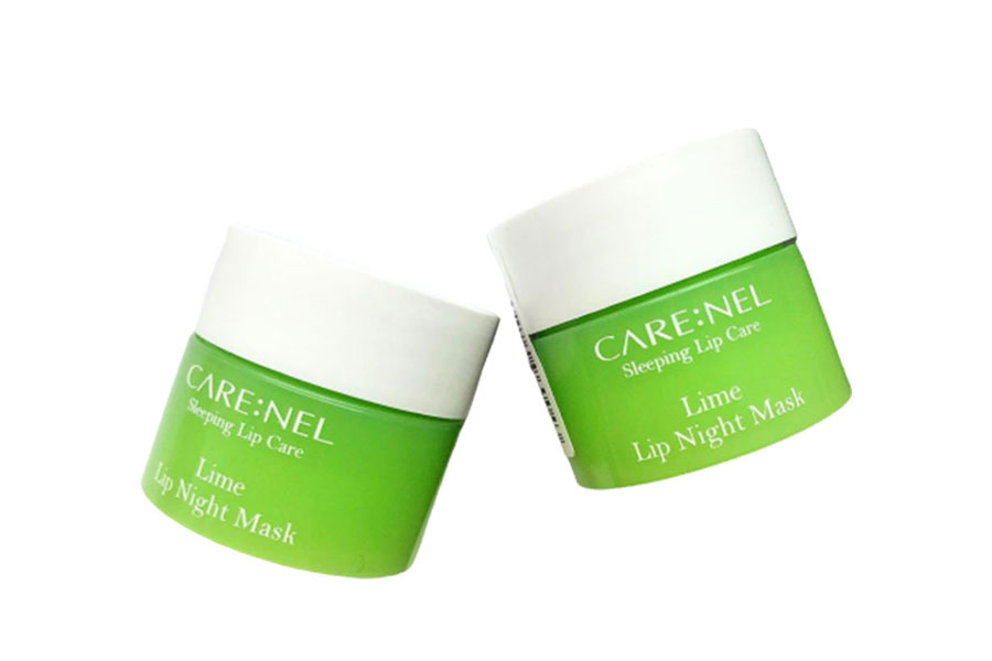 Mặt nạ ngủ môi Care:nel Lip Sleeping Mask Lime 5g dưỡng ẩm và tẩy tế bào chết hương chanh