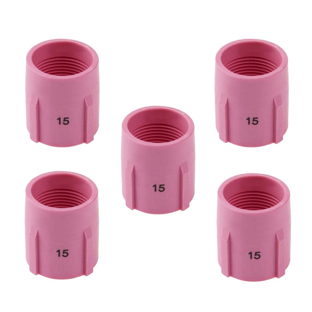 5 Chiếc Nhôm Cốc Sứ Vòi Phun 53N89 #15 Cho Pta DB SR WP17 18 26 Tig